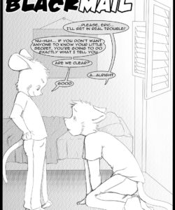 Blackmail gay furry comic