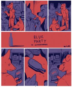 Blue Party 001 and Gay furries comics