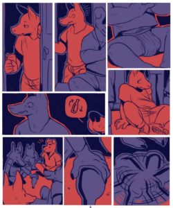 Blue Party 002 and Gay furries comics