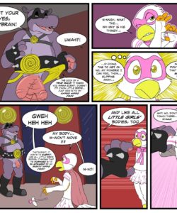 Captain Flurry And The Hypno Hippo! 003 and Gay furries comics
