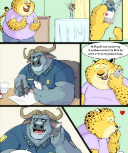 Clawhauser X Bogo 001 and Gay furries comics