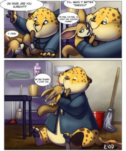 Clawhauser's Lunch Break 006 and Gay furries comics