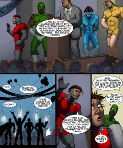 Cosmic Heroes 3 002 and Gay furries comics