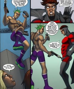 Cosmic Heroes 3 003 and Gay furries comics