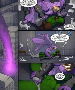 Cosmic Heroes 4 002 and Gay furries comics