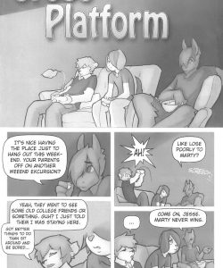 Cross Platform 002 and Gay furries comics