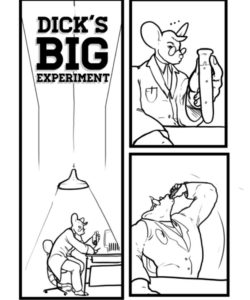 Dick's Big Experiment 001 and Gay furries comics