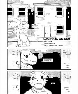 Digi-Mugged! gay furry comic