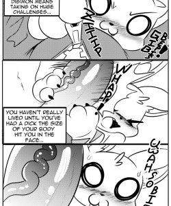 Digi-Tail Heat - Tailmon's Tailhole Tale 008 and Gay furries comics