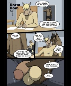 Dorm Dom 002 and Gay furries comics