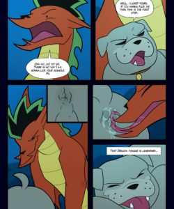 Dragon Lessons 018 and Gay furries comics
