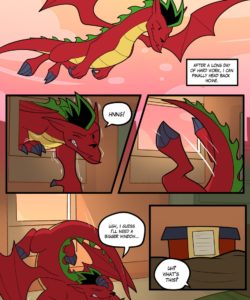 Dragon Lessons 2 001 and Gay furries comics