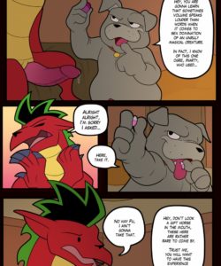 Dragon Lessons 2 008 and Gay furries comics