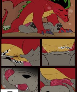 Dragon Lessons 2 010 and Gay furries comics