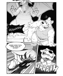 Dragon Molest gay furry comic