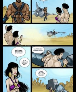 Exodus 1 - Euribatos The Tenebrous 023 and Gay furries comics