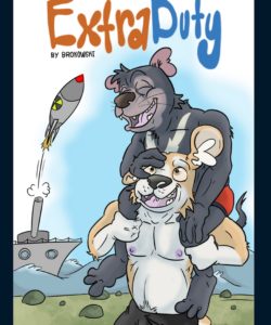 Extra Duty 001 and Gay furries comics