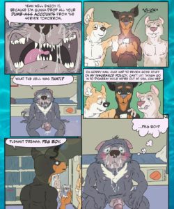Extra Duty 009 and Gay furries comics