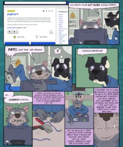 Extra Duty 010 and Gay furries comics