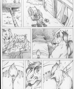 Fixing The Car 001 and Gay furries comics