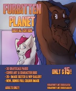 Furbitten Planet 001 Gay Furry Comics 