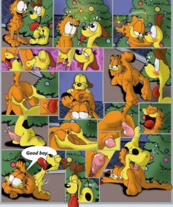 Garfield's Christmas 001 and Gay furries comics