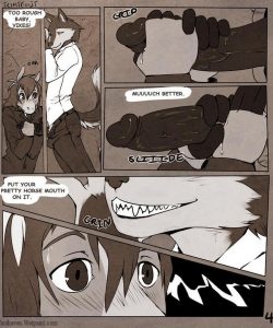 Going Down In Glory 1 005 and Gay furries comics