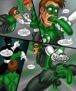 Green Lantern 004 and Gay furries comics