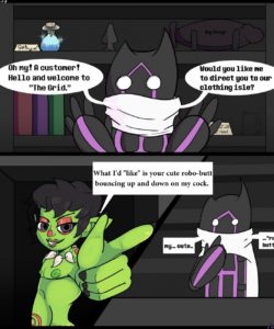 Green & Purple 004 and Gay furries comics