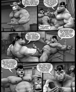 Hardworkers 051 and Gay furries comics
