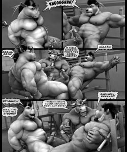 Hardworkers 055 and Gay furries comics