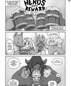 Hero's Reward 001 and Gay furries comics