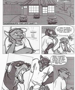 HickDonalds 002 and Gay furries comics