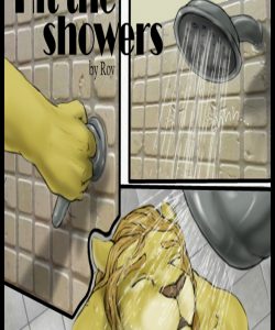 Hit The Showers 001 and Gay furries comics