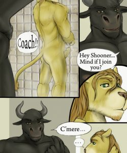 Hit The Showers 003 and Gay furries comics
