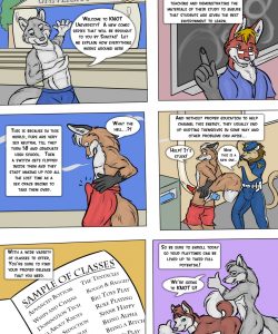 KNOT University 1 002 and Gay furries comics