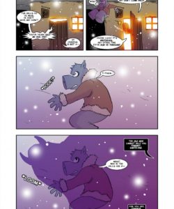 Krampus! A Thievery Holiday Special 010 and Gay furries comics