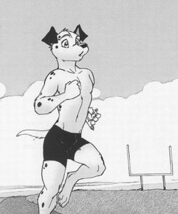Lapping The Competiton 001 Gay Furry Comics 