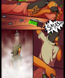 Letting Off Steam gay furry comic