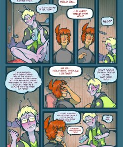 Long Distance 009 and Gay furries comics