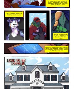 Lose To Be Loose 032 and Gay furries comics