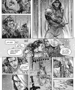 Lost In The Snow 005 and Gay furries comics