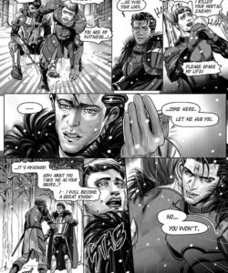 Lost In The Snow 117 and Gay furries comics