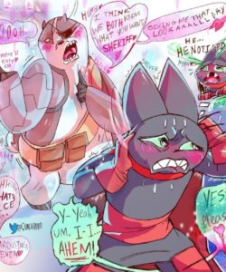 Mao Mao And Badgerclops - Heroes Of Pure Hentai 002 and Gay furries comics