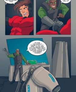 Mars - The Return Of DR Steel-Claw 004 and Gay furries comics