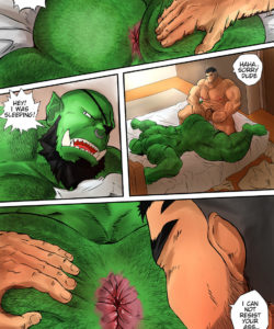 My Life With A Orc 2 - Before Work 002 and Gay furries comics