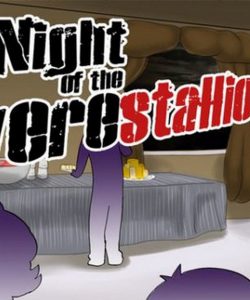 Night Of The Werestallion 001 and Gay furries comics