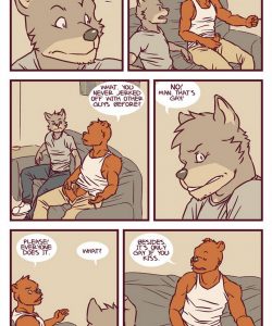 Only If You Kiss 004 and Gay furries comics