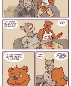 Only If You Kiss 009 and Gay furries comics