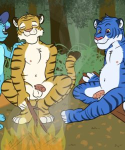 Outing With The Dads 001 and Gay furries comics
